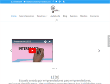 Tablet Screenshot of laescueladeemprendedores.com